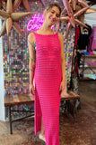 Pretty And Pink Cover Up Dress