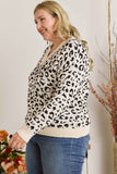 Leopard Print Love Sweater