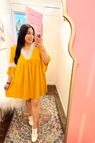 Yellow Sunset Dress