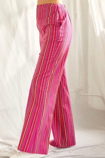 Colorful Striped Pants – The Salted Hippie Boutique