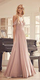 Juliet 262 Pleated Off the Shoulder Formal Dress
