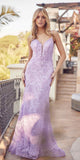 Juliet 272 Embroidered Lace With Stone Accents Fitted Dress