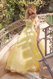 Juliet 268 Embroidered Sparkle Tulle Ball Gown