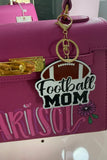 Football Mom Keychain