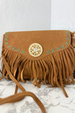 The Rodeo Doll Turquoise Fringe Crossbody