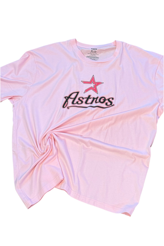 KJ Kreations Inspired Astros Pink Tee (Size 3XL)