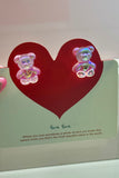 💘Beary in Love With You – Bear Stud Earrings