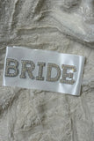 Sparkling Bride-to-Be Satin Sash