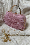 Rosé Petal Clutch