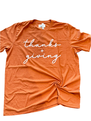 Thanks + Giving Tee