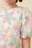 Pastel Petal Mommy + Me Mesh Top
