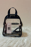 Clear Game Day Mini Backpack