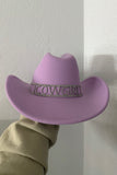 Starlight Cowgirl Crystal Band Hat