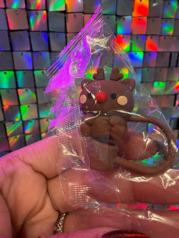 Mini Christmas Straw Toppers – Holiday Silicone Cup Charms (Multiple Styles)