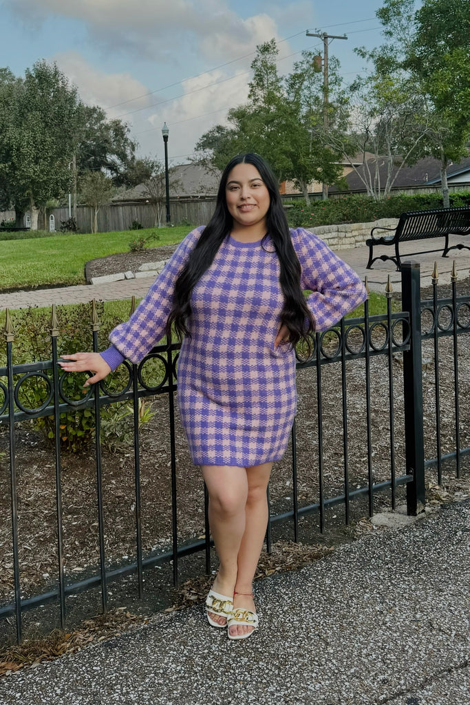 plaid sweater dress Holiday Plaid Sweater Dress – The Salted Hippie Boutique
