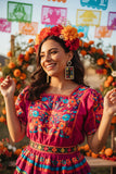 Fiesta Bloom Statement Earrings