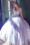 Juliet 1430 Dress Quinceanera Ball Gown Embroidered Applique Glitter Tulle