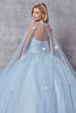 Juliet 1435 A-Line Ball Quinceanera Gown