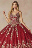 Juliet 1442 Long 3D Butterfly Appliques Strapless Bodice Cape Quinceanera Dress