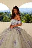 Juliet JT1479J Off the Shoulder Poofy Quinceanera Ball Gown