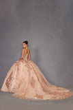 Juliet JT1485J Off the Shoulder Cinderella Quinceanera Ball Gown