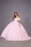 Juliet JT1487H Cold Shoulder quinceanera Ball Gown