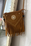 Golden Hour Cowgirl Fringe Crossbody