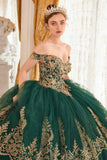 Ladivine 15705 Princess A-Line Off the Shoulder Ball Quinceanera Dress