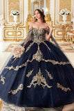 Ladivine 15711 Off the Shoulder Glitter Tulle A-Line Ball Gown Removable Cape