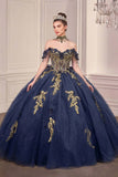 Ladivine 15728 Off Shoulder Quinceanera Ball Gown