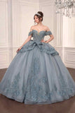 Ladivine 15729 Off the Shoulder Quinceañera Ball Gown