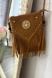 Golden Hour Cowgirl Fringe Crossbody
