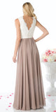 Cinderella Divine 1965 Sleeveless Dress V-Neck Embroidered Bodice