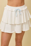 🏓 The Tennis Club Ruffle Tier Skort