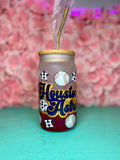 H-town Glass Can Cups