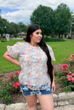 Flower Power Mommy + Me Denim Shorts