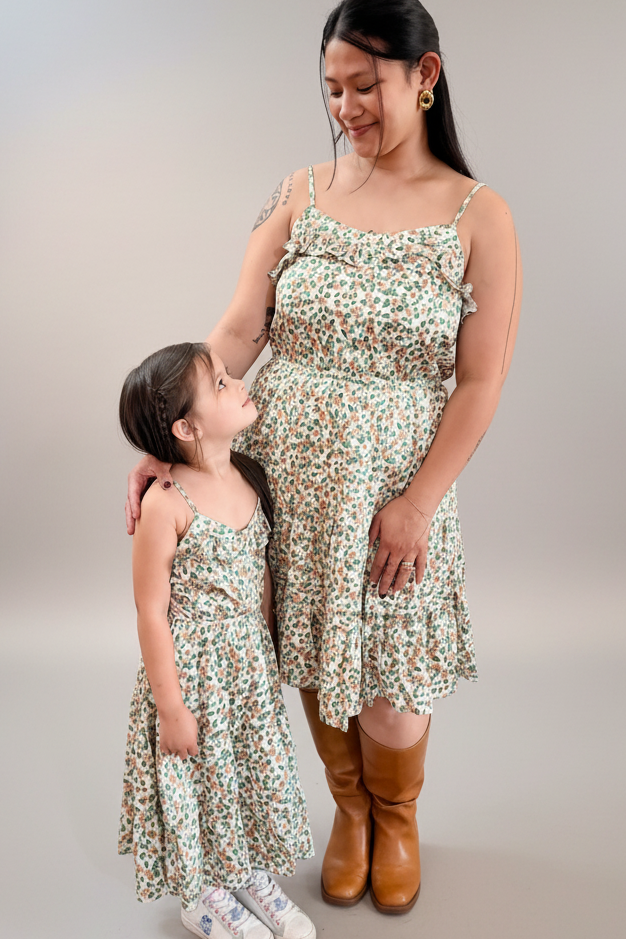 Bloom Babe Mommy + Me Floral Dress 2XL - Womens