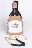 Cheers B*tches Champagne Bottle Purse