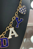 Game Day Glam Charm Necklace
