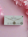 Zodiac Symbol Gold Dipped Necklace