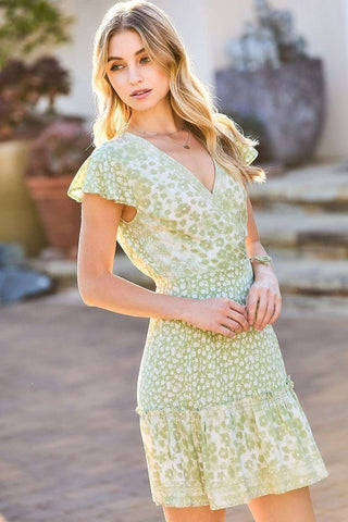 Short and Sweet Sage Dress