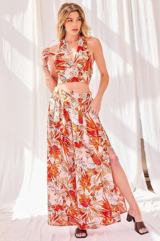 Coral Cove Palazzo Pants