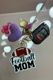 Football Mom Keychain
