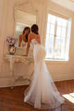 Juliet JT2481UW Embellished Lace Mermaid Bridal Dress
