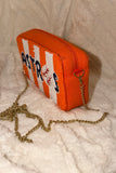 Astros Striped Beaded Game Day Crossbody Bag