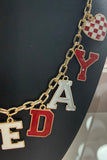 Game Day Glam Charm Necklace