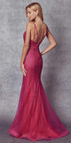 Juliet 271W Glitter Mesh Fitted Wedding Gown