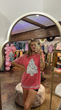 Red Dalmatian Tree Tee