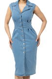 So Denim So Chic Dress