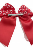 Love Letter Heart Bow Hair Clip